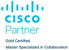 Cisco Gold Colab Blue Cropped